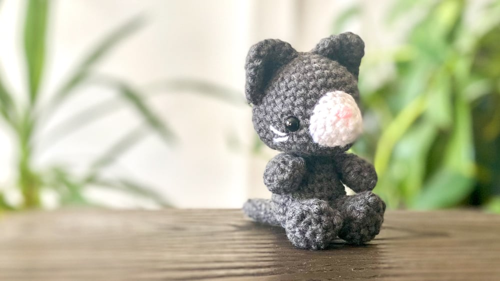 Grey Cat Amigurumi