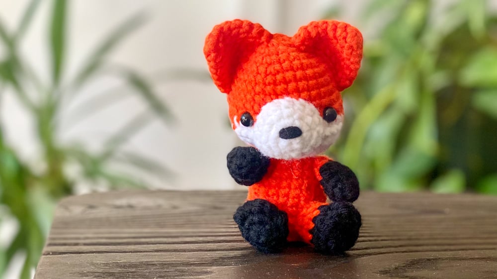 Orange Dog Amigurumi